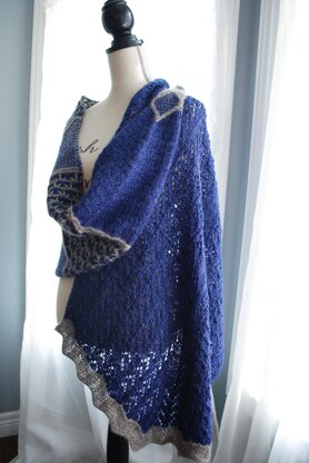 Runaway Star Shawl