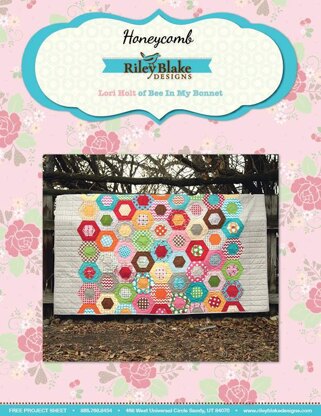 Riley Blake Honeycomb - Downloadable PDF