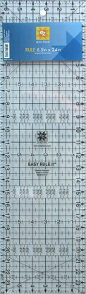 EZ International Rule 6.5" X 24" Acrylic Template