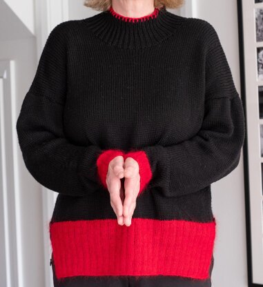 Blanket Stitch Sweater