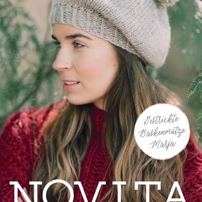 Nordic Wool Basketmütze in Novita - Downloadable PDF