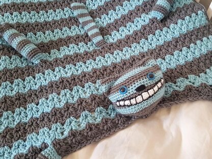 3in1 Cheshire Cat Baby Blanket