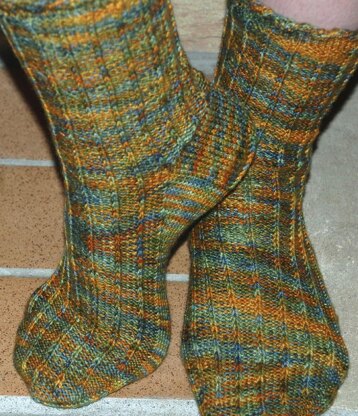 Autumn Moon Socks