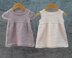P162 Dotty Short Sleeved and Sleeveless Dress