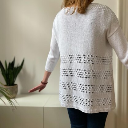 White Cardigan
