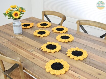 Sunflower Power Coasters