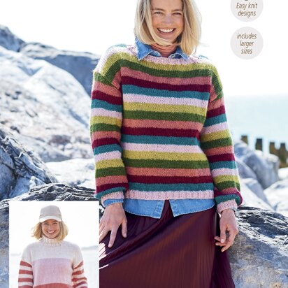 Sweaters in Stylecraft Grace Aran - 9927 - Downloadable PDF