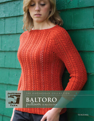 Baltoro Pullover in Juniper Moon Farm Tenzing - Downloadable PDF