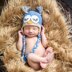 Crochet Sleepy Owl Hat