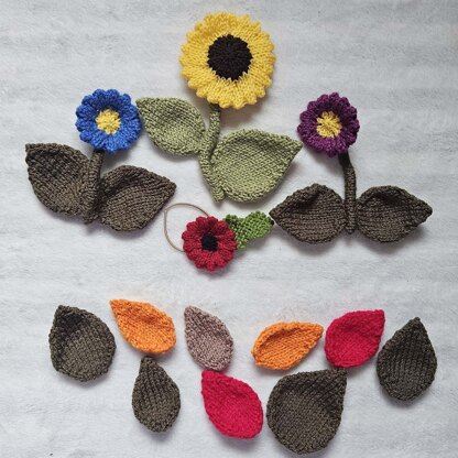 Knitted Leaves