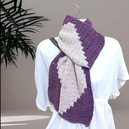 Zig zag scarf
