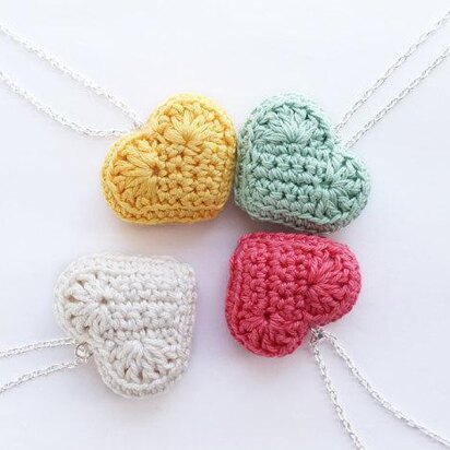 Crochet heart valentine’s, Christmas, christening gift