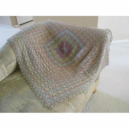 Traveling Leaf Shawl