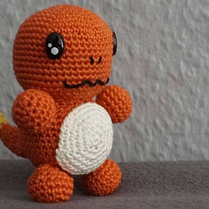 Crochet Pattern Pokémon Baby Charmander