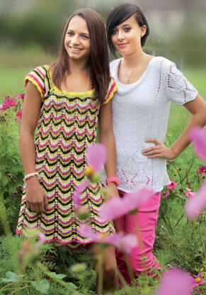 Dress and Woman’s Pullover in Schoeller und Stahl Keiki - Downloadable PDF