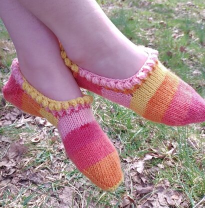 Bobbly Slippers