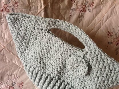 Crocheted Panama Tote Bag