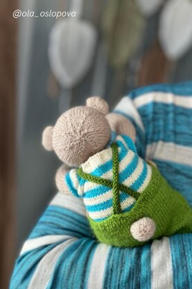 Teddy Bear knitting pattern PDF