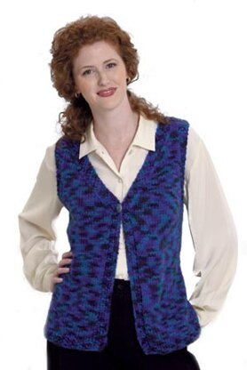 Vest In-a-Jiffy in Lion Brand Jiffy - 20064