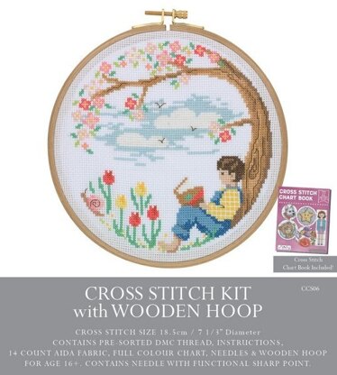 Creative World Of Crafts A Quiet Place Cross Stitch Kit