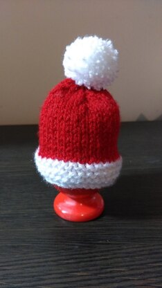 Santa Hat Egg Cosies