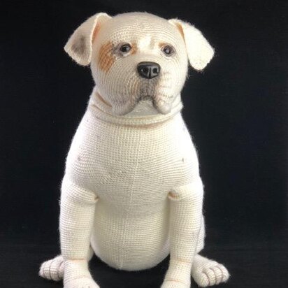 American bulldog crochet pattern