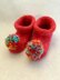 Kids Felted Booties