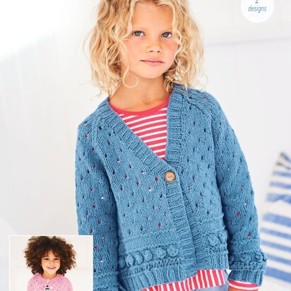 Cardigans in Stylecraft Jeanie - 9612 - Downloadable PDF