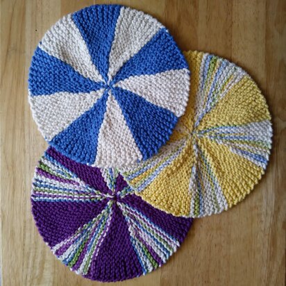 1O Segment Discloth/Hotpad - knitting pattern