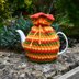Springtime Flowers 4 Cup Teapot Cosy Knitting Pattern