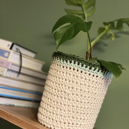 Easy Cotton Plant Pot Cover
