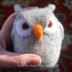 Felted Owl Pincushion