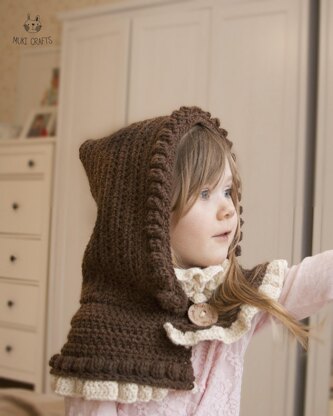 Leena hooded cowl