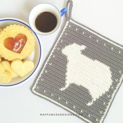 Sheep Potholder