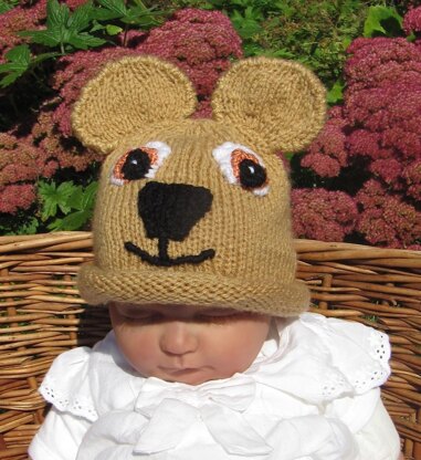 Baby Teddy Bear Beanie Hat