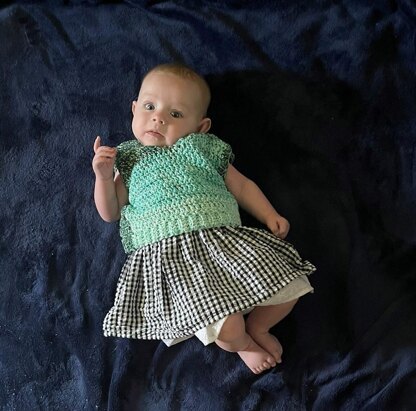 Crochet Pattern - Simple Baby Vest