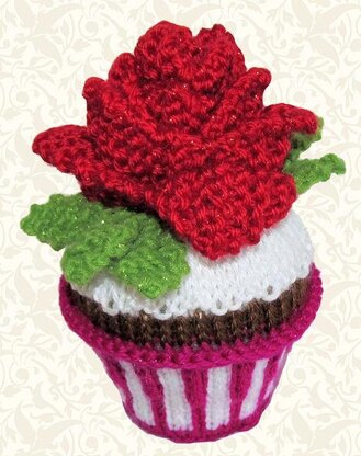 Rose in the Snow Cupcake