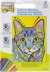 Dimensions Pencil Works Color By Number Kit 9"X12" - Colorful Cat