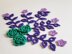 Purple branches and 3d clones knot flowers