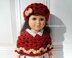 Doll Lace Hat and Poncho