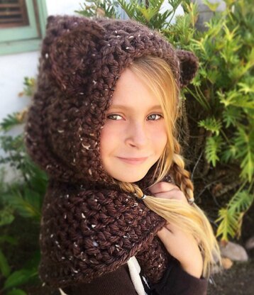 The Beneton Bear Hooded Cowl