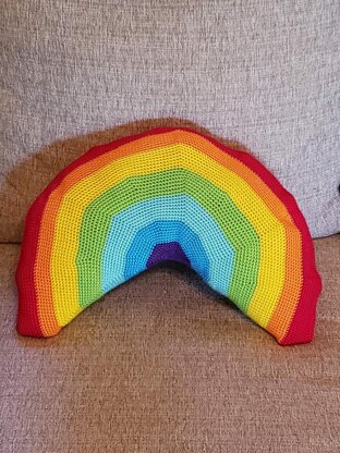 Rainbow Cuddles Pillow