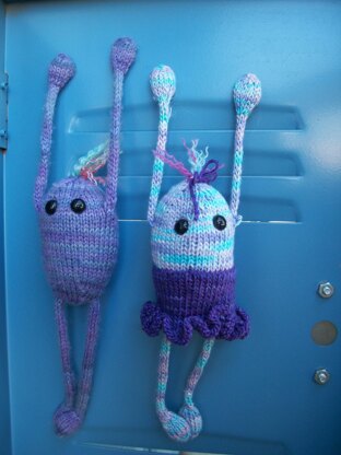 Mr. and Ms. Bean the Locker Monsters