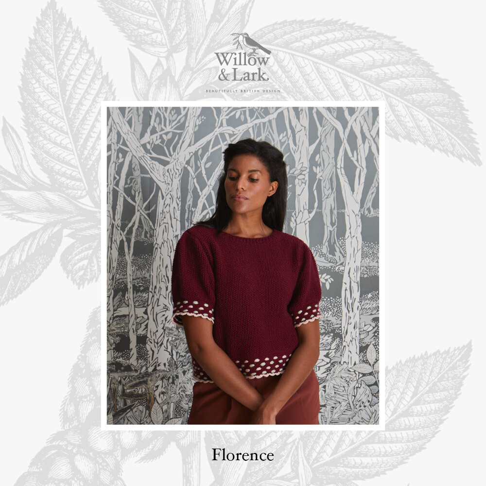 Florence Frill Short Sleeve Jumper