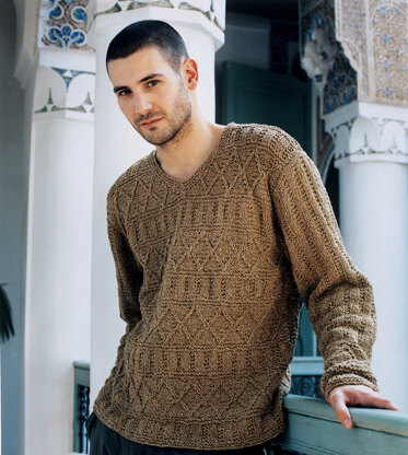 Noah Sweater in Rowan Summer Tweed