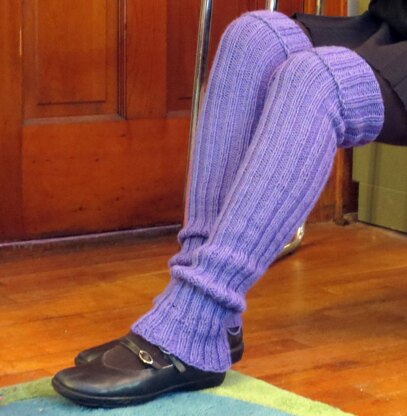 Tall and Toasty Stay-up Legwarmers
