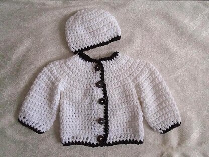 801 Baby and Child Cardigan Sweater Set