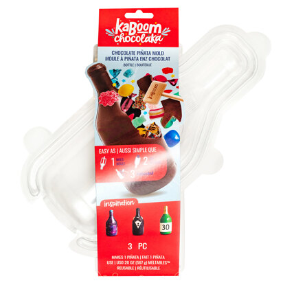 Kaboom Chocolaka Large Bottle Chocolate Pinata Mold