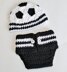 Newborn Soccer Hat and Diaper Cover Prop Pattern