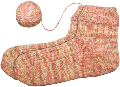 Groovy Rib Socks